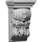 Ekena Millwork 6 3/4"W x 4 3/8"D x 10 3/4"H Oak Leaf Corbel COR06X04X10OA - alternate 1